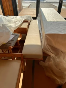 Второе фото. Банкетка узкая. Товар уцененный