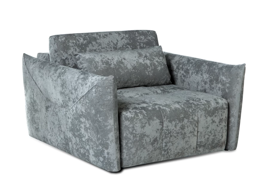 Кресло Таип 2, темно-серый велюр, 138х128х86 см (изображение №1)