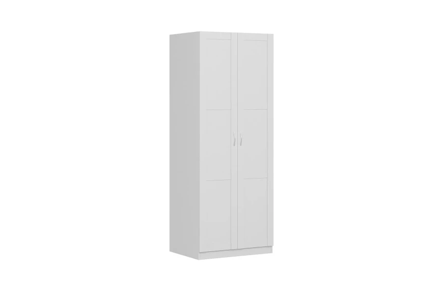 Шкаф двухстворчатый Пегас - аналог IKEA BRIMNES,78х58х202,белый (изображение №1)