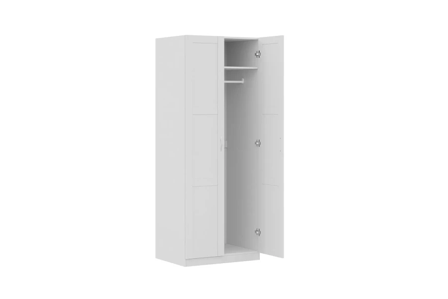 Шкаф двухстворчатый Пегас - аналог IKEA BRIMNES,78х58х202,белый (изображение №2)
