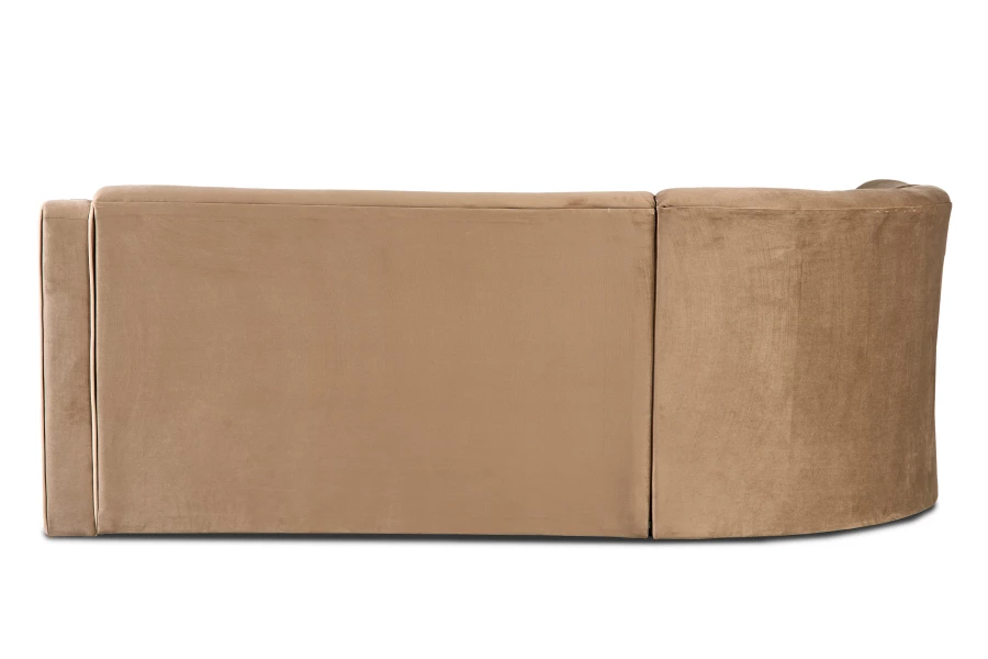 Угловой диван-кровать Блистер 2, какао, 259х183х97 см (изображение №6)