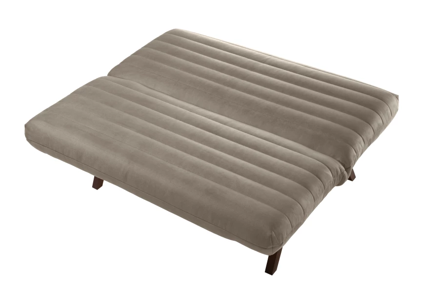 Кресло Каир, серо-песочная замша, 130х73х88 см (изображение №3)