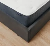 Кровать BuyRelax (велюр), с ПМ, 160х200 см, темно-серый (изображение №4)