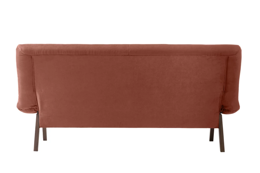 Диван-кровать Каир (БД), терракотовый, замша, 188х73х88 см (изображение №3)