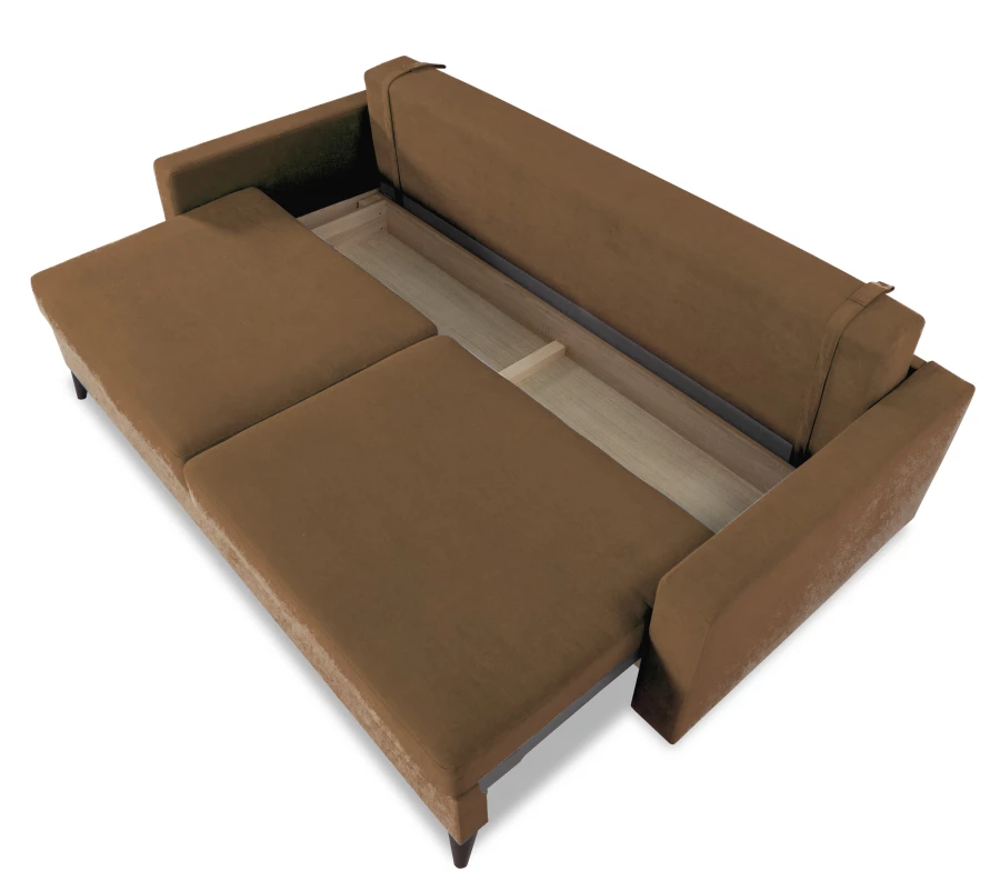 Диван-кровать Фидель, какао, 231х103х98 см (изображение №7)