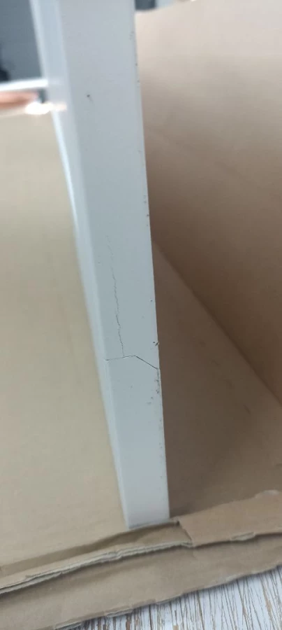 Дверца шкафа - GRIMO  IKEA/ ГРИМО ИКЕА, 50х195 см, белый. Товар уцененный (изображение №2)