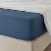Простыня натяжная - аналог IKEA ULLVIDE, 90х200, синий (изображение №1)
