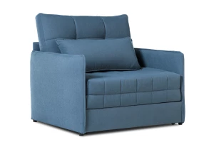 Кресло-кровать Панда, синий, 112х101х100 см