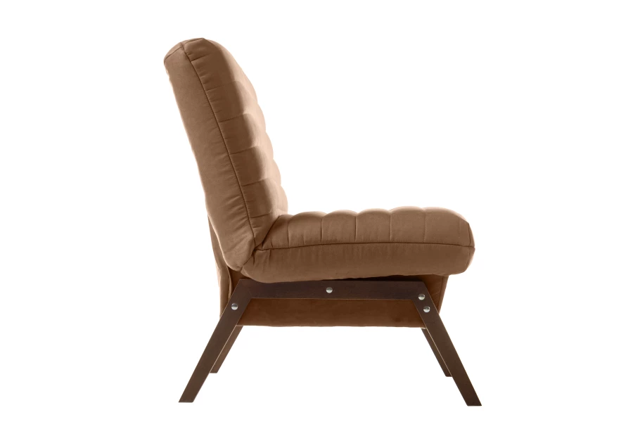 Диван-кровать Каир (МД), коричневый, замша, 168х73х88 см (изображение №6)