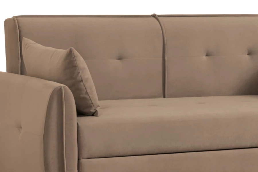 Диван- кровать раскладной Тога, какао, 170х92х82 см (изображение №5)