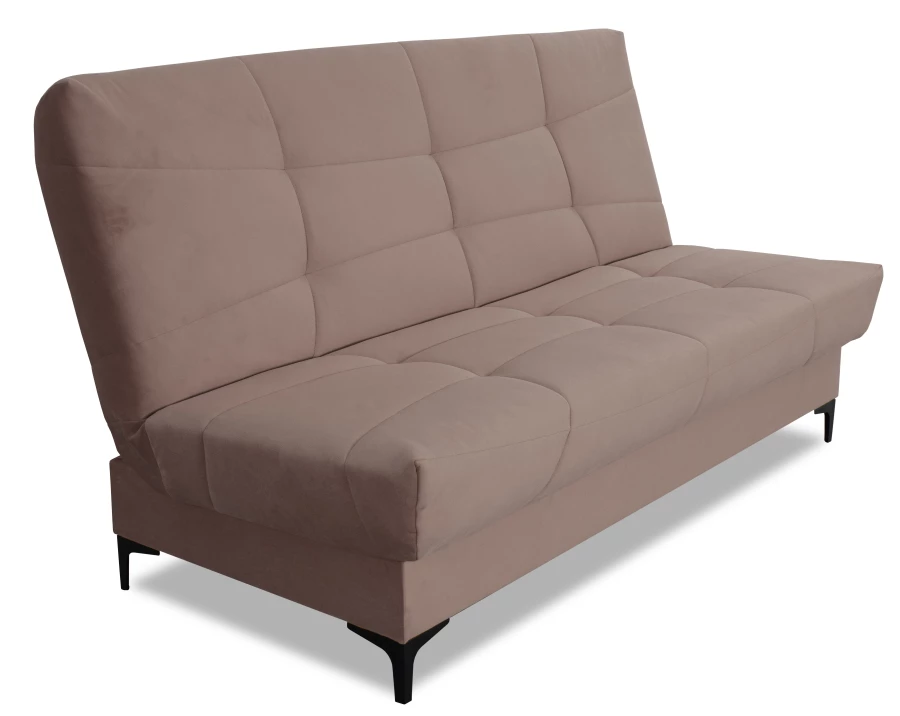 Диван-кровать Ривьера, кофейно-песочно-серый, 192х95х105 см (изображение №5)