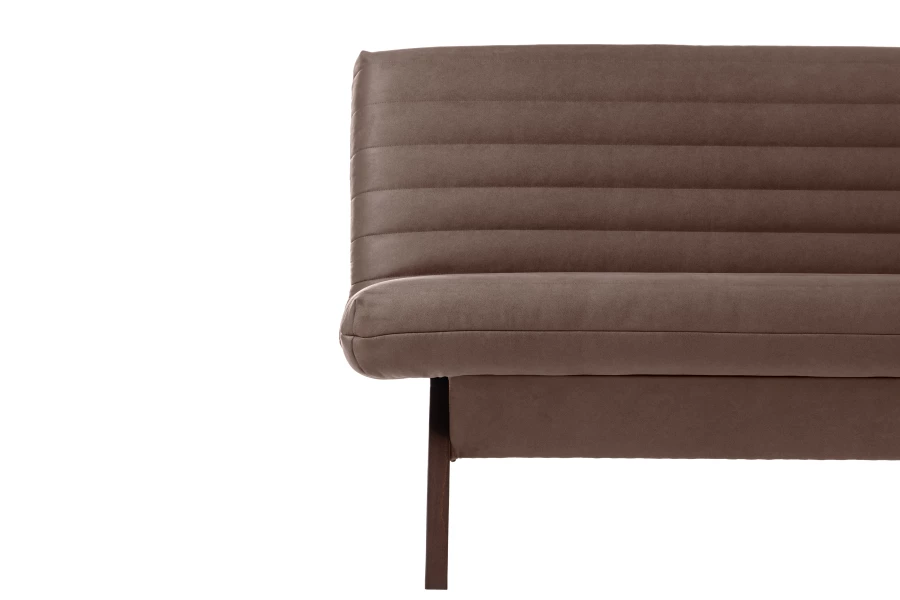 Диван-кровать Каир (МД), кофейный, замша, 168х73х88 см (изображение №3)