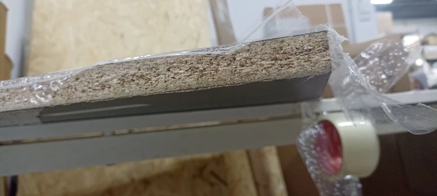 Полка - IKEA KOMPLEMENT, 100x58 см, темно-серый КОМПЛИМЕНТ ИКЕА. Товар уцененный (изображение №5)