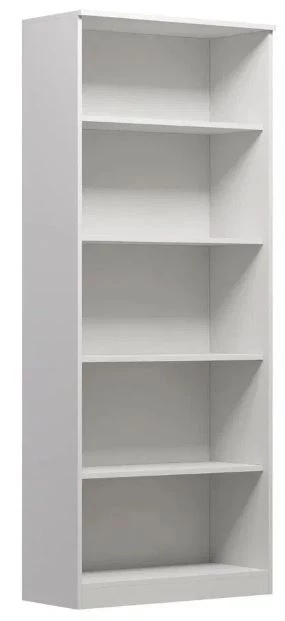 Стеллаж 5 полок СИРИУС - аналог IKEA BRIMNES, 78х190 см, белый (изображение №1)