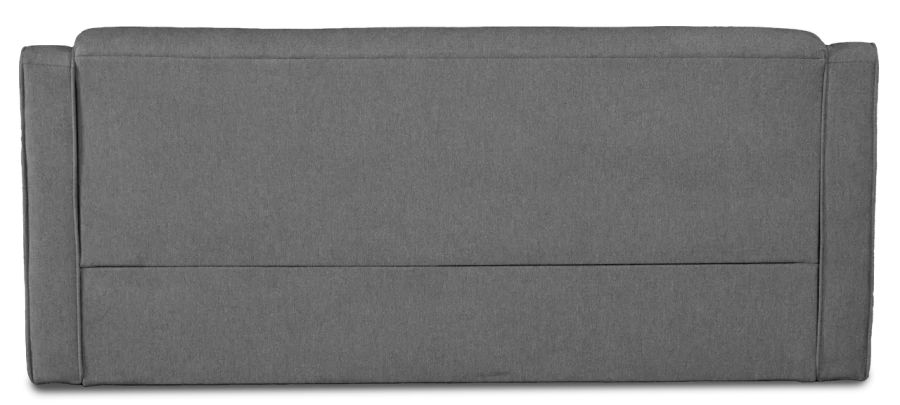 Прямой диван-кровать Блистер, раскладной, серый 231х96х96 см (изображение №5)