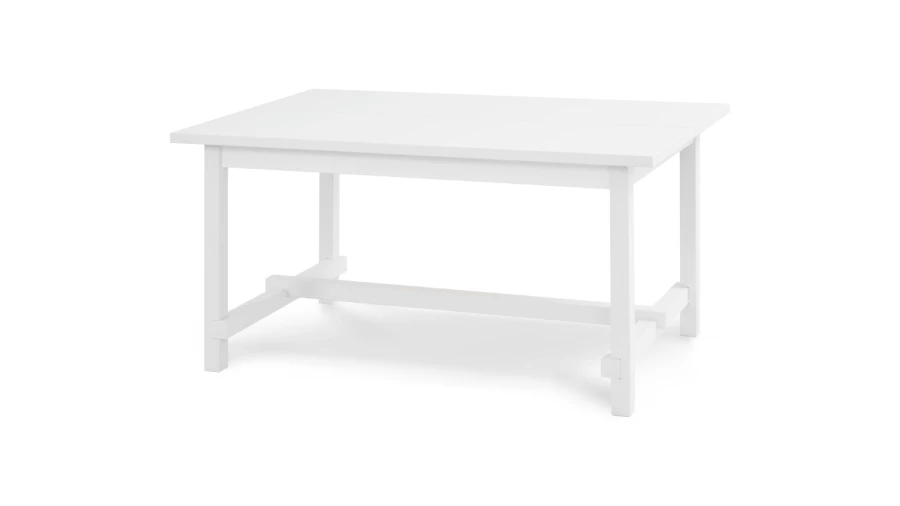 Стол барный  -  аналог IKEA/NORDVIKEN/НОРДВИКЕН /ТОЛЫСЬ/ ИКЕА,  ДСП, 152x95см, белый (изображение №1)