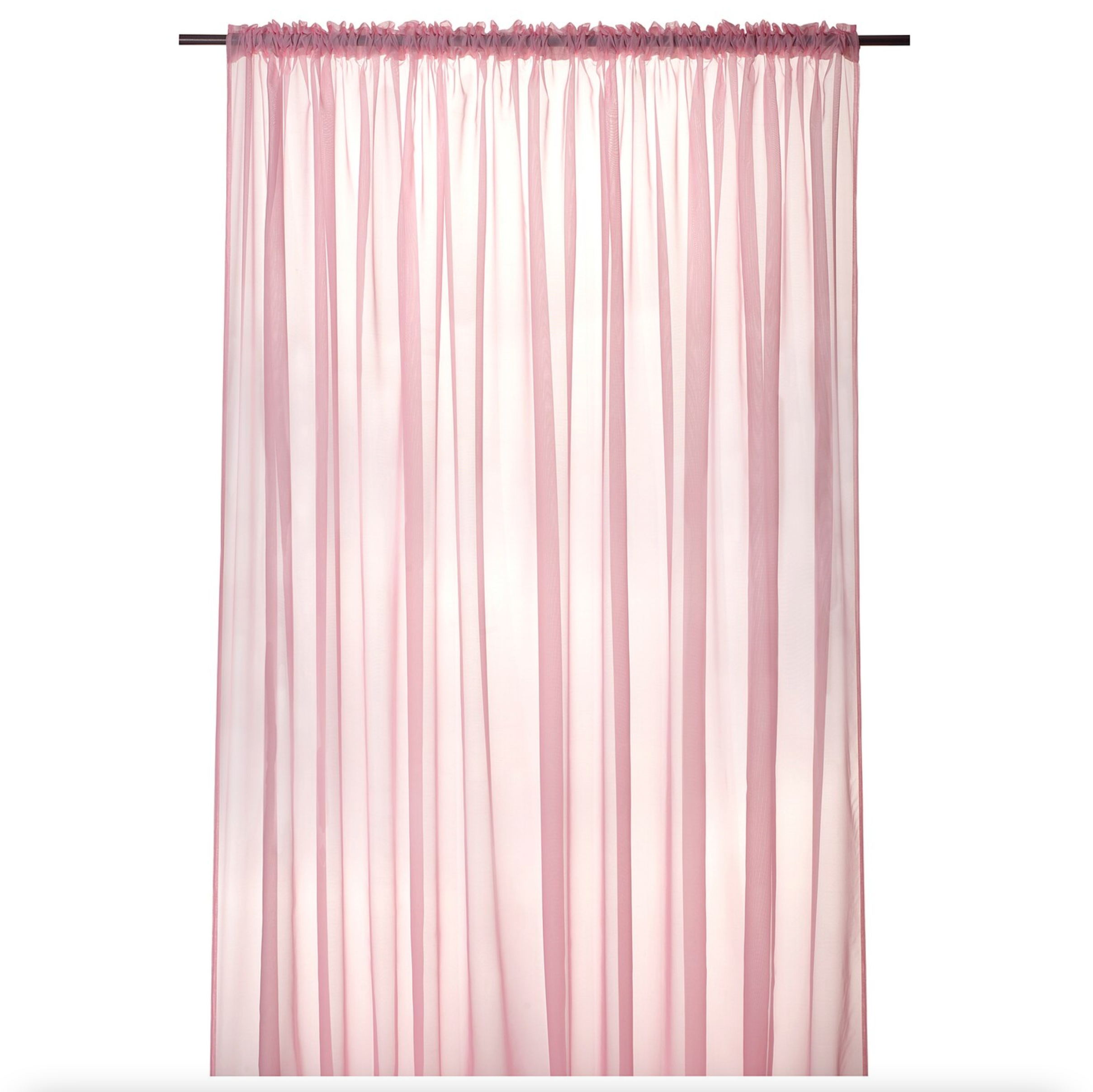 Гардина - аналог IKEA REVLUMMER, 300х300 см, розовый ИКЕА
