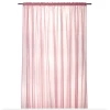 Гардина - аналог IKEA REVLUMMER, 300х300 см, розовый