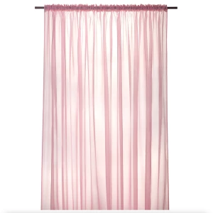 Гардина - аналог IKEA REVLUMMER, 300х300 см, розовый