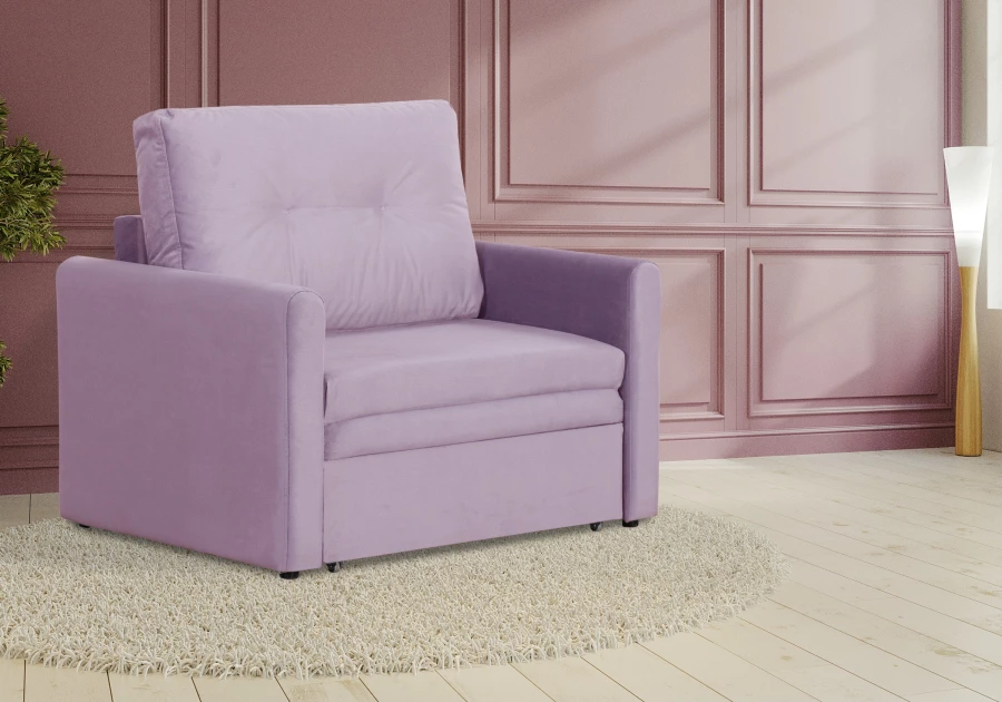 Прямой диван-кровать Юнат 2, 106х87х94 см (изображение №10)