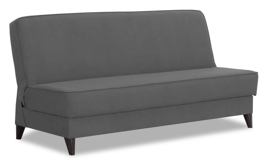 Прямой диван Наварра 2 , серый с мелкими разводами 187х87х90 см (изображение №1)