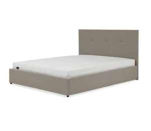 Кровать BuyRelax (велюр), без ПМ, 160х200 см, бежевый