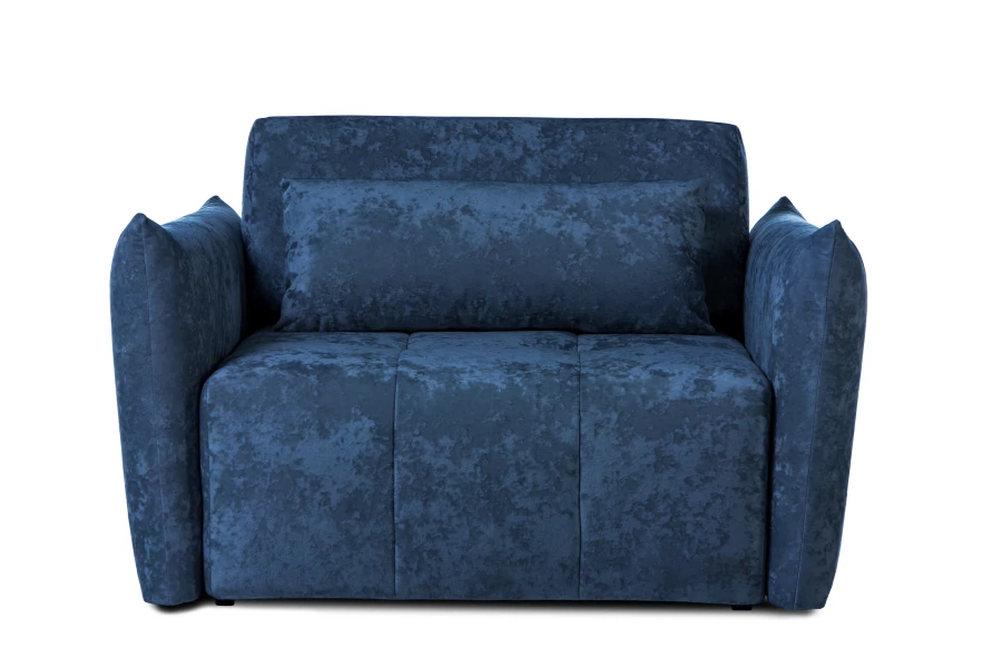 Кресло Таип 2, темно-синий велюр, 138х128х86 см (изображение №8)