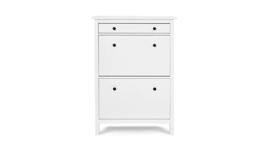 Обувница - аналог IKEA HEMNES / ХЕМНЭС/ ХЕМНЕС / КЫМОР / ИКЕА 89х127x30 см, белый (изображение №2)