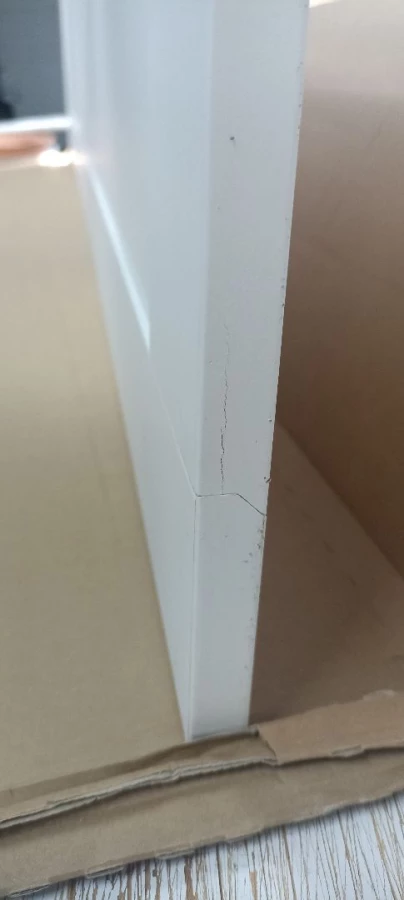 Дверца шкафа - GRIMO  IKEA/ ГРИМО ИКЕА, 50х195 см, белый. Товар уцененный (изображение №3)
