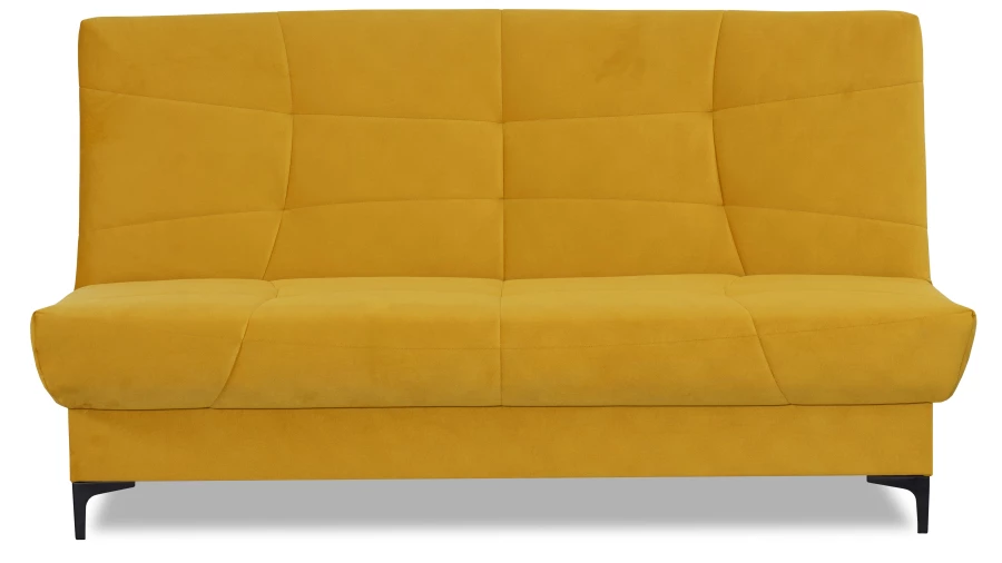 Диван-кровать Ривьера, горчично-желтый, 192х95х105 см (изображение №4)