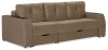 Прямой диван-кровать Спинер, раскладной, какао, 256х108х90 см
