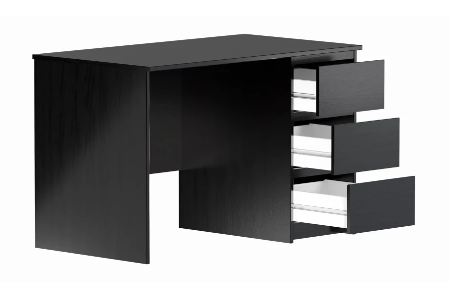 Письменный стол 3 ящика Кастор - аналог IKEA KULLEN, 115,6х65х75,венге (изображение №4)