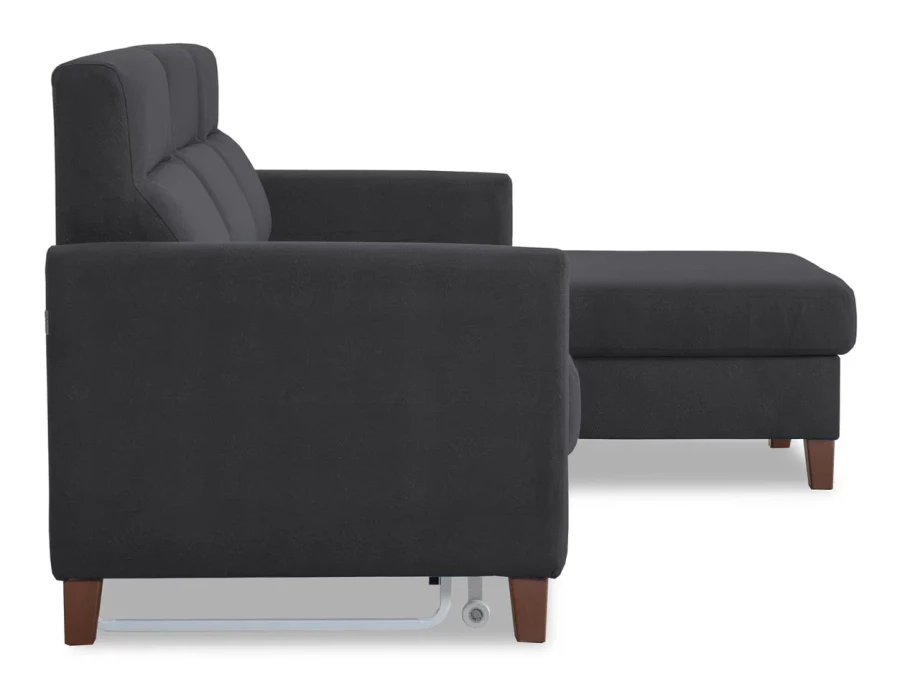 Диван-кровать Марсель , серый 228х160х97 см (изображение №3)