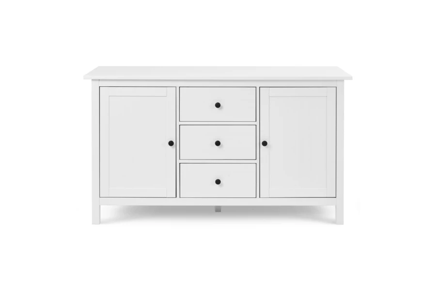 Сервант - аналог IKEA HEMNES / ХЕМНЭС/ ХЕМНЕС / КЫМОР / ИКЕА 157х89х47 см, белый (изображение №2)