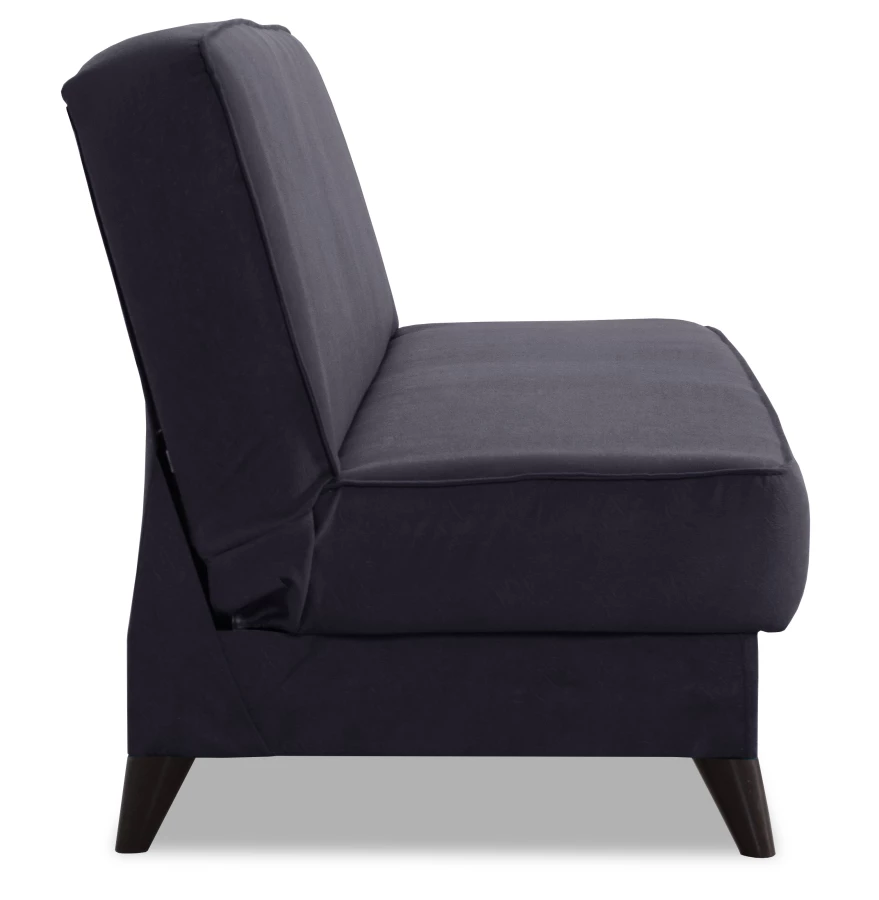 Прямой диван Наварра 2, темно серый с мелкими разводами 187х87х90 см (изображение №5)