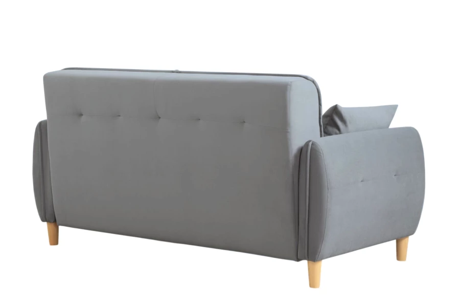 Диван - кровать раскладной Тога, серый, 170х92х82 см (изображение №8)