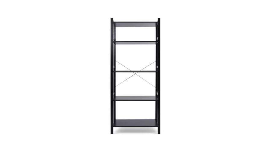 Стеллаж 5 полок - аналог IKEA/IVAR/ИВАР/УДОРА/ ИКЕА,  89x210x50см, черный (изображение №2)