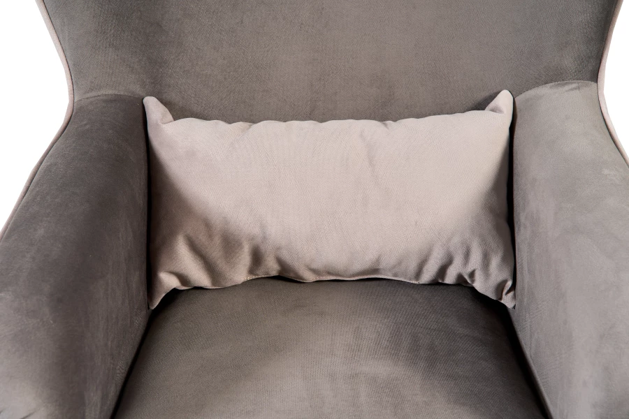 Кресло мягкое Вояж 7, анатомическое, графитовый, 72х94х94 см (изображение №7)