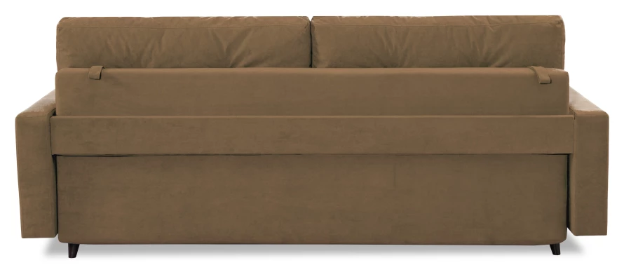 Диван-кровать Фидель, бежево-коричневый, 231х103х98 см (изображение №9)