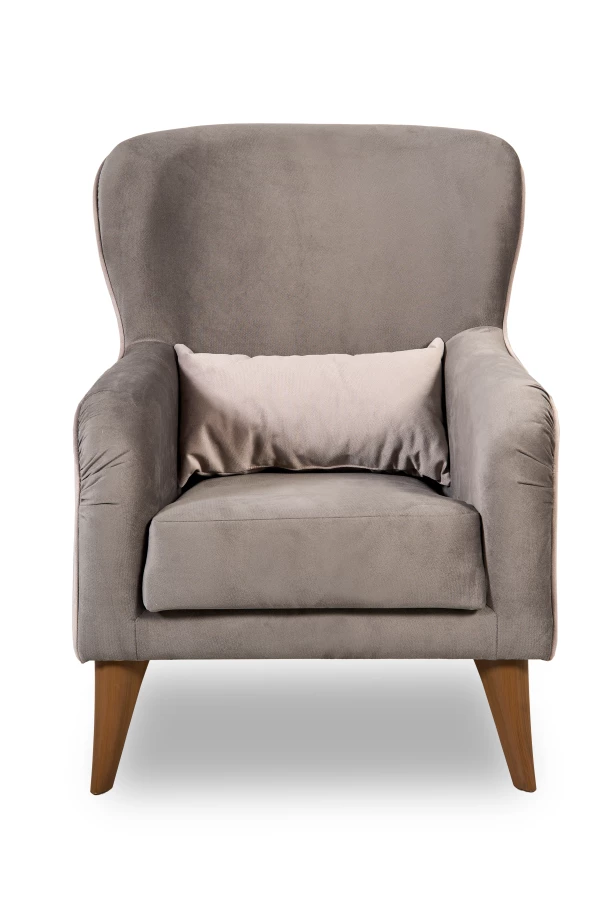 Кресло мягкое Вояж 7, анатомическое, графитовый, 72х94х94 см (изображение №2)