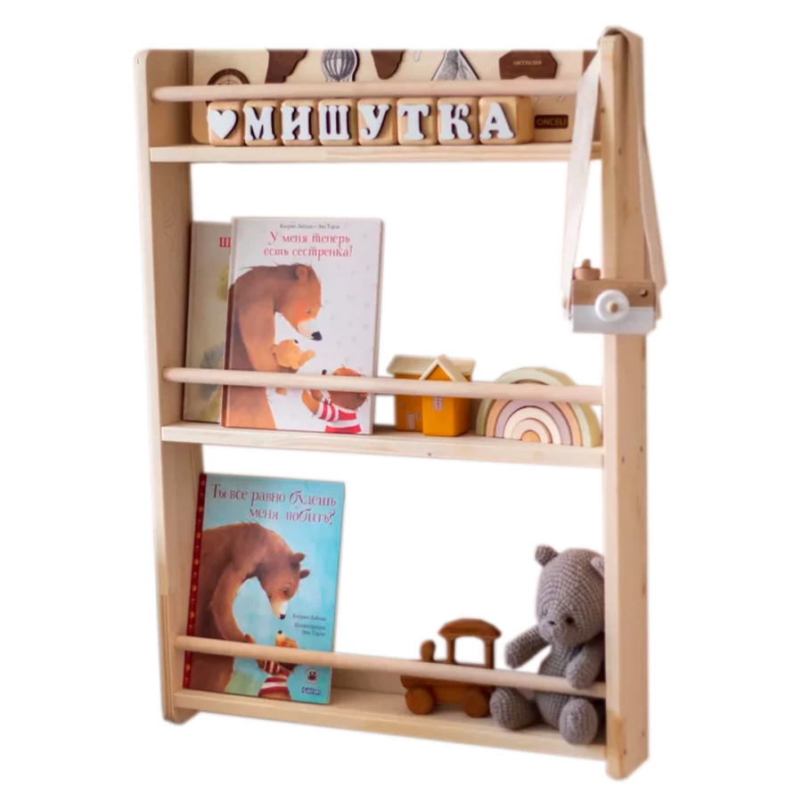 Настенный модуль для хранения - аналог IKEA FLISAT, 60х9.5х85 см (изображение №1)