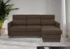 Диван-кровать Марсель со спальным местом, коричневый  228х160х97 см