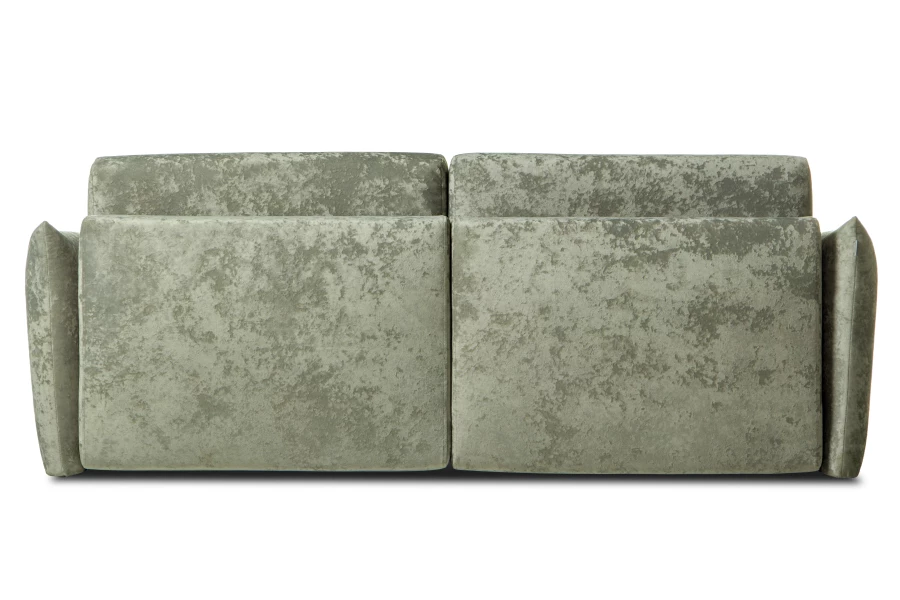 Диван-кровать Таип 2, велюровый, раскладной, болотный велюр, 235х128х86 см (изображение №9)