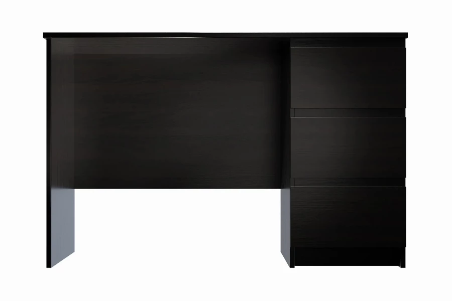 Письменный стол 3 ящика Кастор - аналог IKEA KULLEN, 115,6х65х75,венге (изображение №5)
