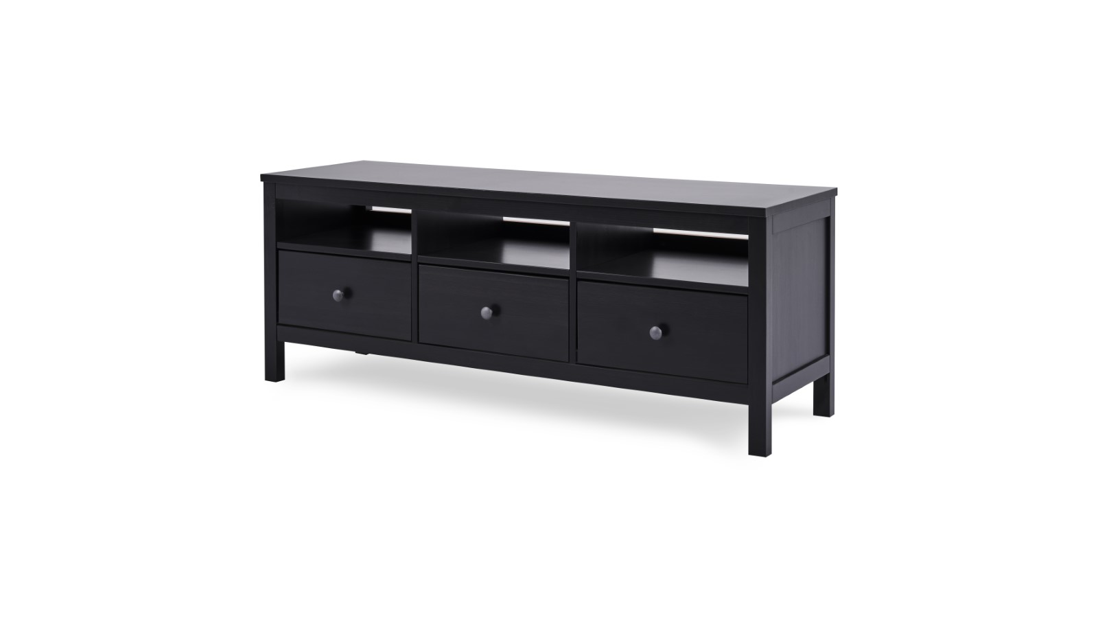 Тумба под ТВ - аналог IKEA HEMNES / ХЕМНЭС/ ХЕМНЕС / КЫМОР / ИКЕА 148х57х47 см, черный