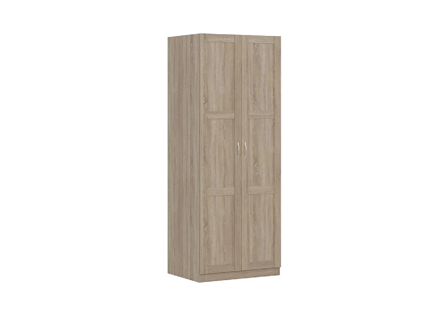 Шкаф двухстворчатый Пегас - аналог IKEA BRIMNES,78х58х202,сонома
