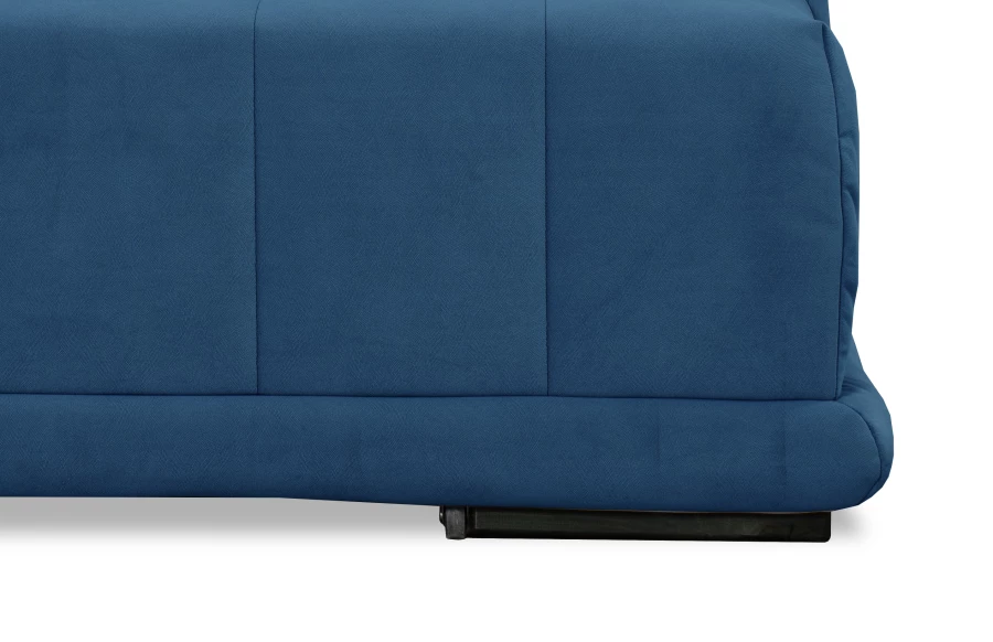 Диван-кровать Флорида, велюровый, синий, 201х90х90 см (изображение №5)