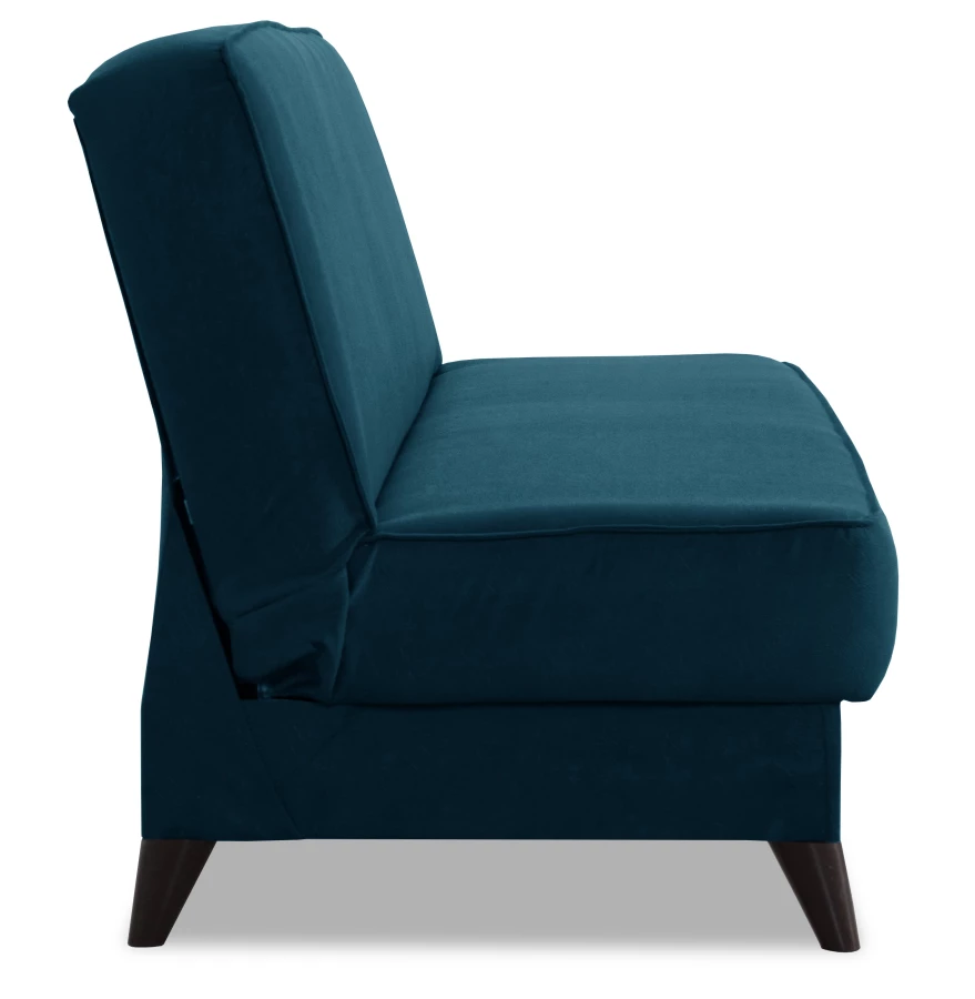 Прямой диван Наварра 2, синий с мелкими разводами 187х87х90 см (изображение №6)