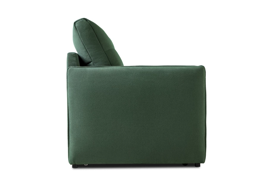 Диван-кровать Панда, велюровый, раскладной, зеленый, 215х92х100 см (изображение №8)