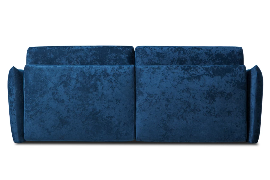 Диван-кровать Таип 2, велюровый, раскладной, темно-синий, 235х128х86 см (изображение №9)